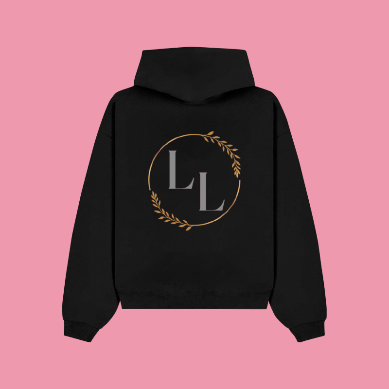 LUXLOVE hoodie [black]